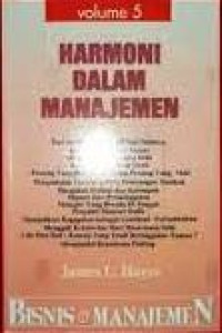 Harmoni Dalam Manajemen